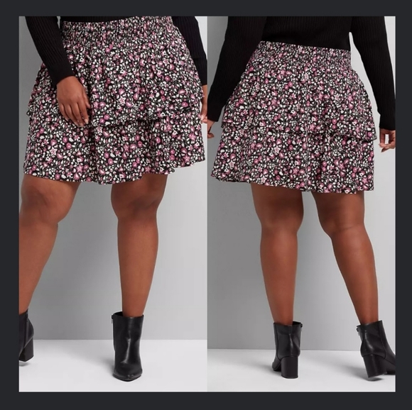 Lane Bryant Dresses & Skirts - Tiered Ruffled Skirt